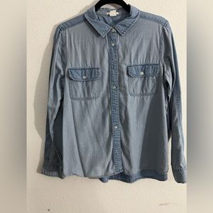 Levi’s Two Tone Jean Long Sleeve Botton Up
